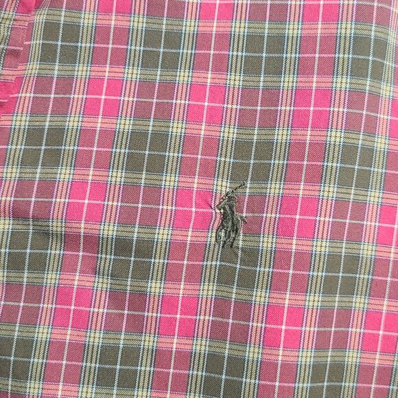 Ralph Lauren Classic Fit Tartan Plaid Button Shirt - Picture 3 of 4